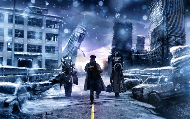 snow, Winter, Romantically Apocalyptic, Vitaly S Alexius HD Wallpaper Desktop Background