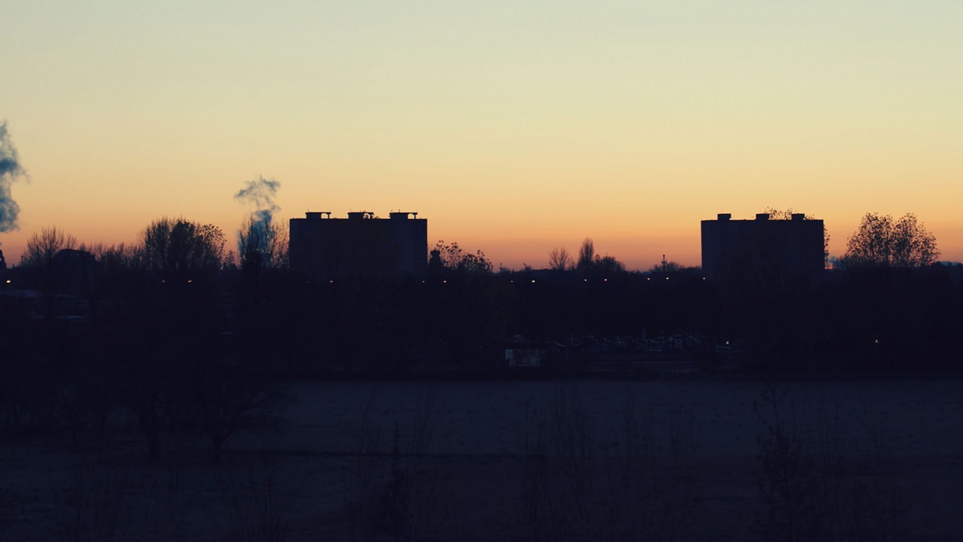 sunset, Urban Wallpaper