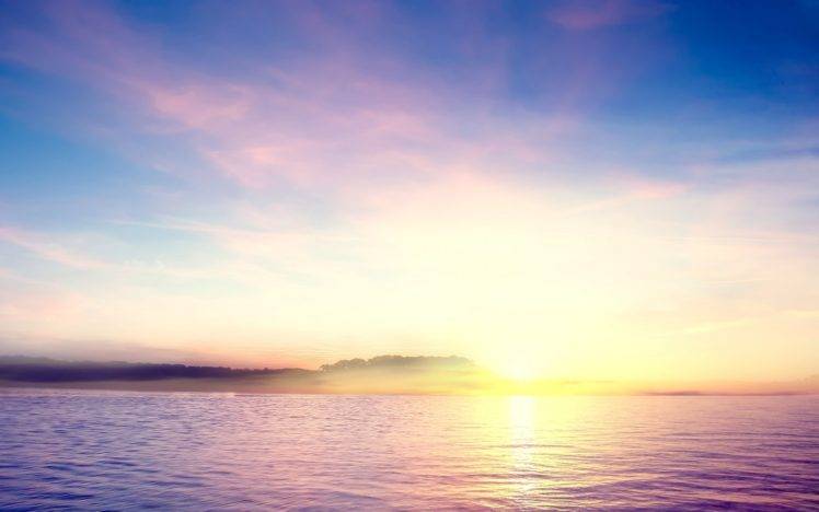 sunrise, Beach HD Wallpaper Desktop Background