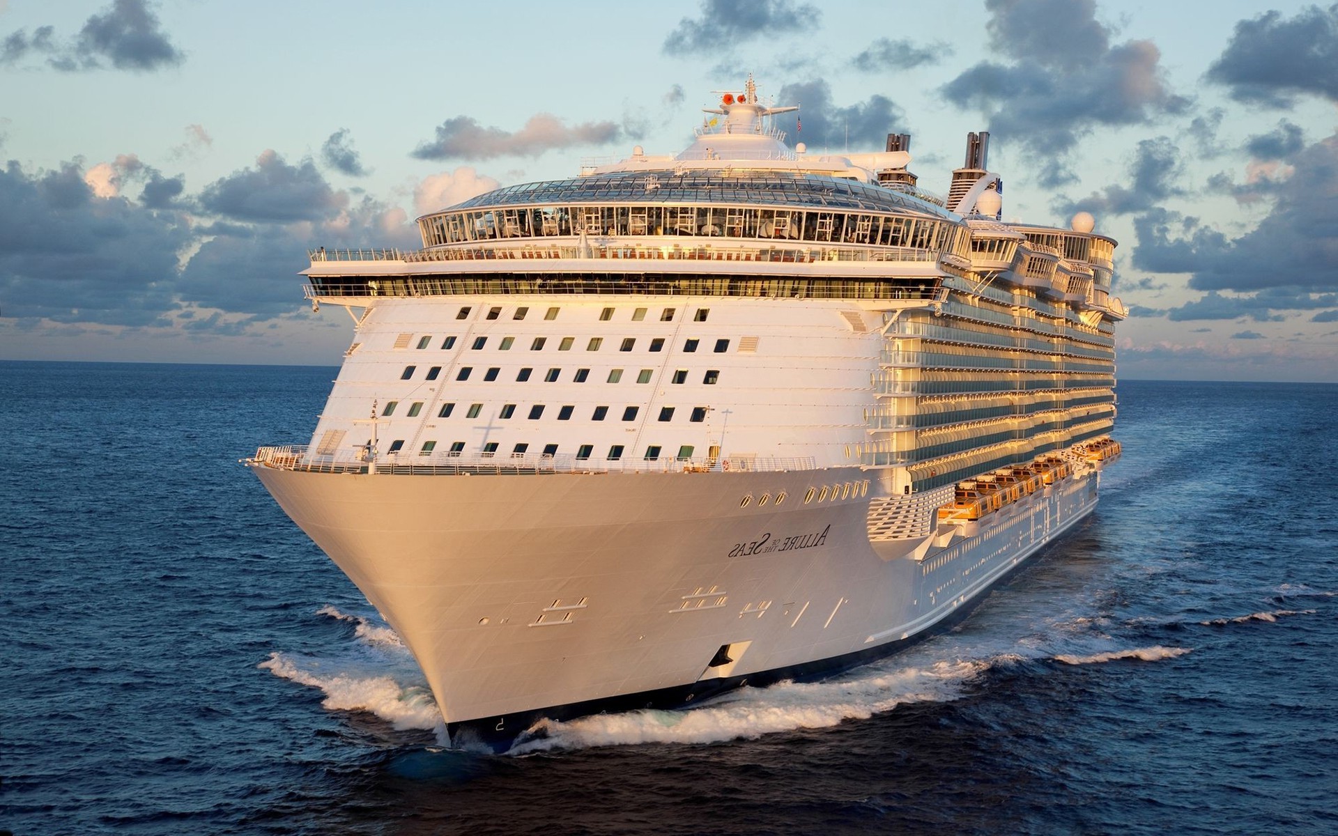 cruise ship, Vehicle, Sea, Ship Wallpaper