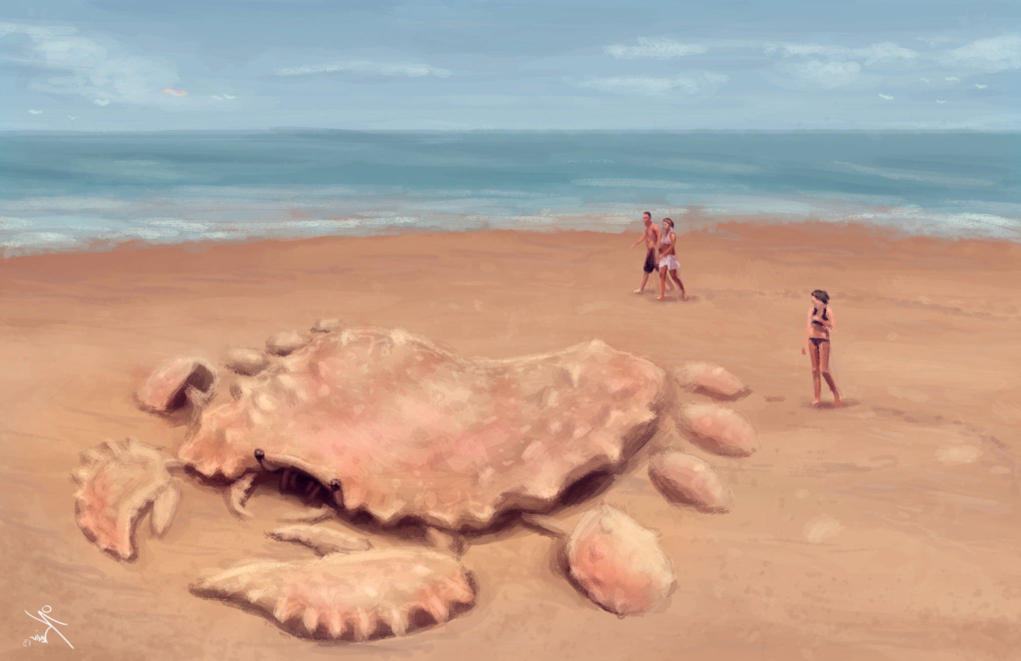 creature, Beach, Crabs, Sand Wallpaper