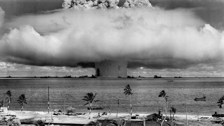 nuclear, Bombs, Beach, Bikini Atoll HD Wallpaper Desktop Background