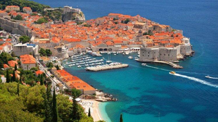 Dubrovnik, Sea, Cityscape HD Wallpaper Desktop Background
