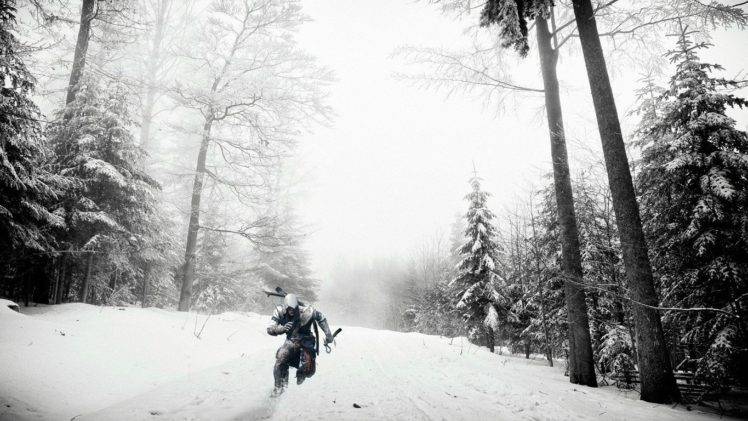 forest, Winter HD Wallpaper Desktop Background