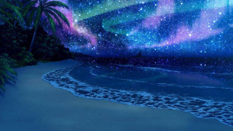 sea, Stars, Beach HD Wallpaper Desktop Background