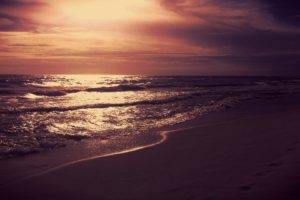 sunrise, Beach