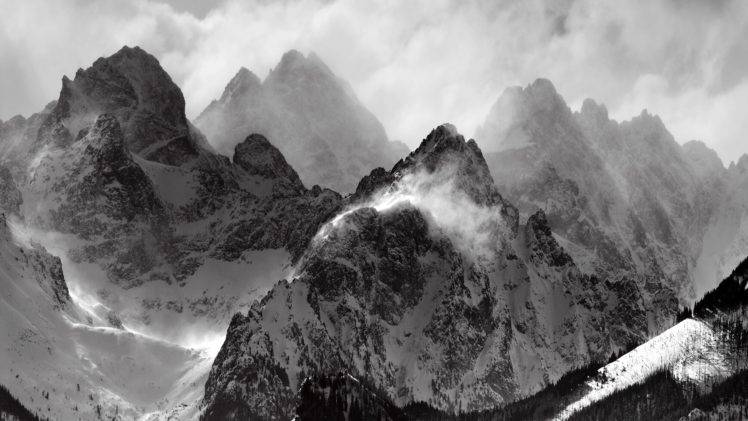 nature, Mountains, Clouds HD Wallpaper Desktop Background