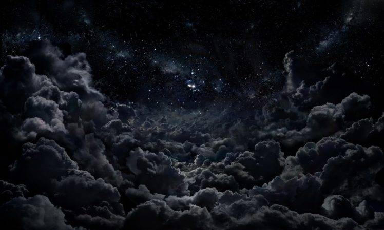 clouds, Night HD Wallpaper Desktop Background