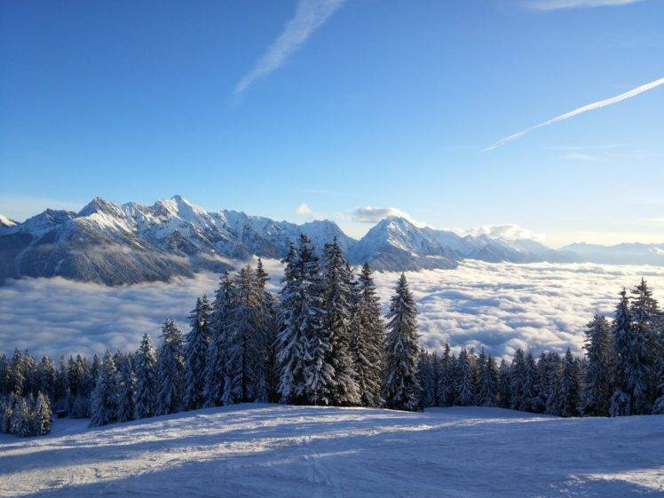 snow, Austria, Tyrol, Winter HD Wallpaper Desktop Background