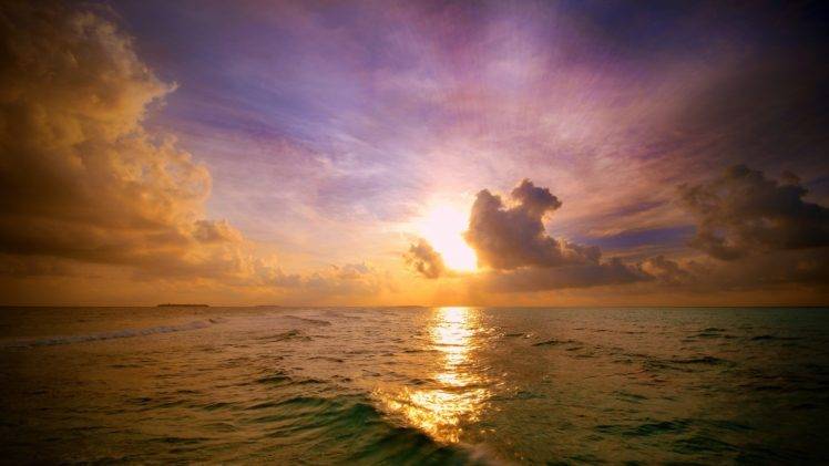 sky, Sea, Nature, Sunlight, Horizon HD Wallpaper Desktop Background