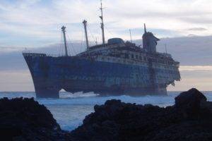 shipwreck, Sea, Wreck