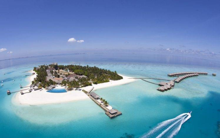 Maldives, Beach, Island HD Wallpaper Desktop Background