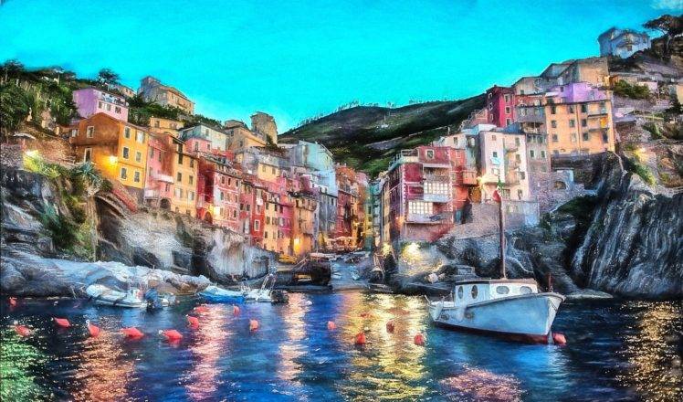 Rio Maggiore, Italy, Sea, Cinque Terre HD Wallpaper Desktop Background