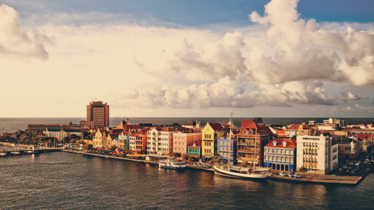 HDR, Cityscape, Building, Boat, Sea, Clouds HD Wallpaper Desktop Background