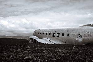 airplane, Beach, Iceland, Wreck