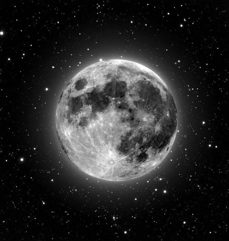 moon, Sky, Space HD Wallpaper Desktop Background