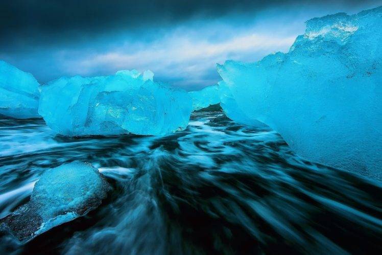 sea, Water, Ice HD Wallpaper Desktop Background