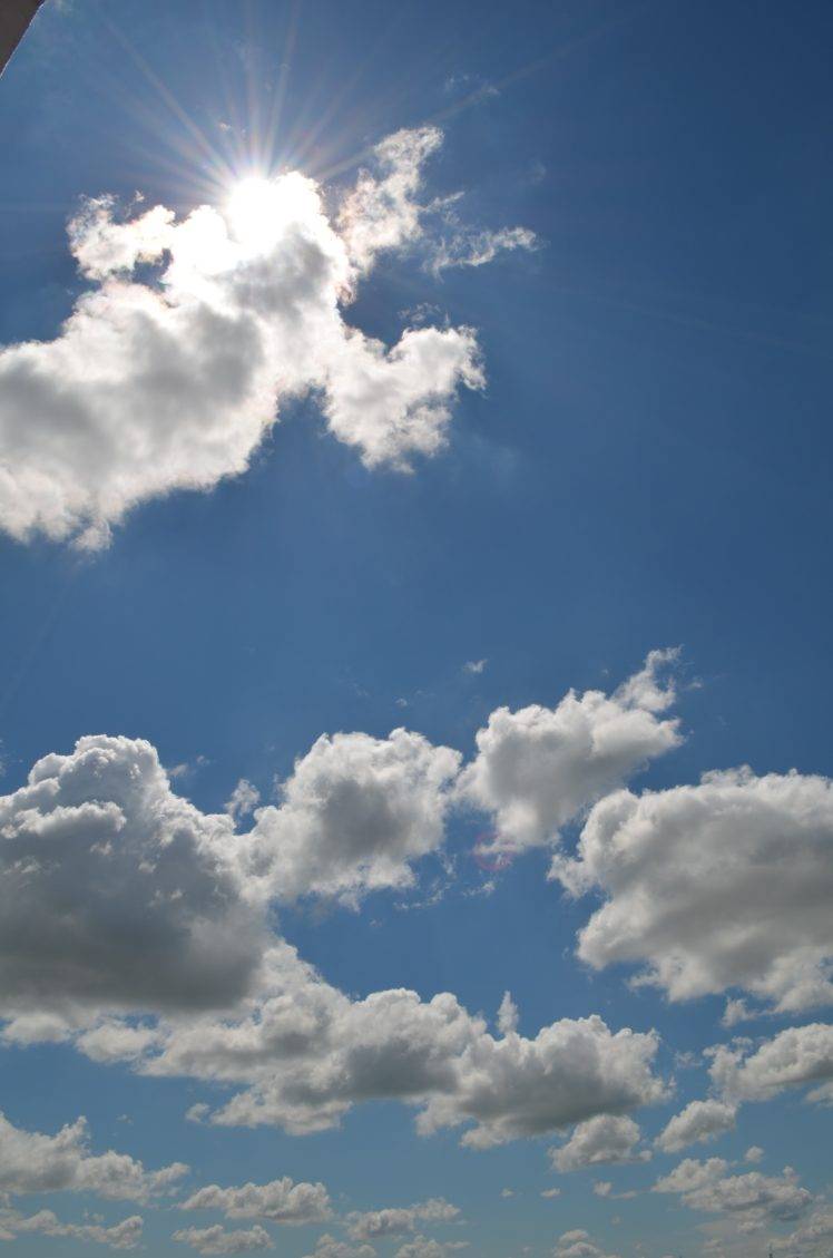 sky, Clouds, Sun HD Wallpaper Desktop Background