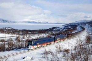 train, Freight train, Electric locomotives, Winter, Snow