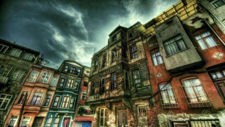 city, Istanbul, Turkey, Building, Old building, Clouds HD Wallpaper Desktop Background