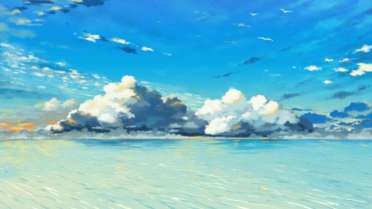 water, Sky, Clouds HD Wallpaper Desktop Background