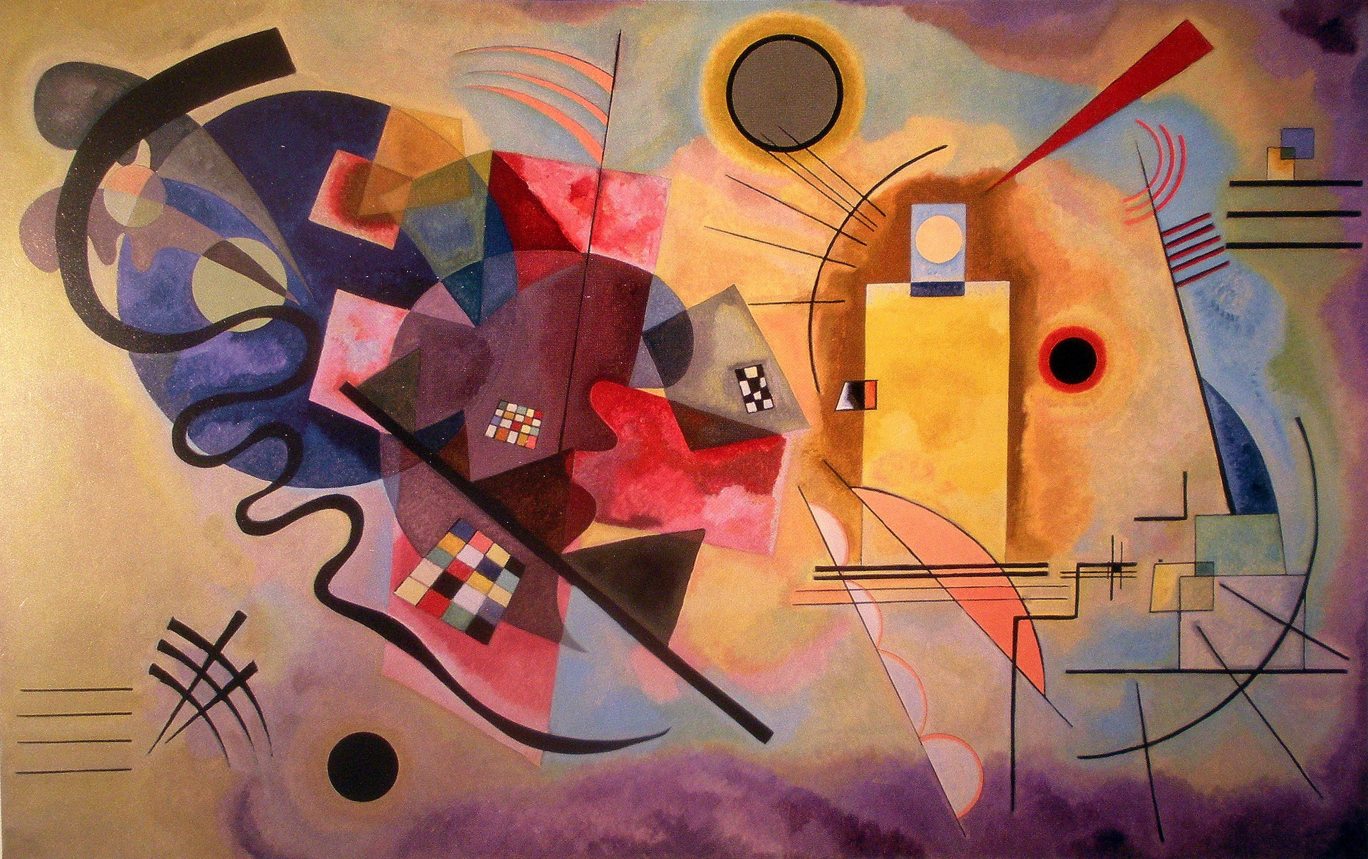 artwork, Wassily Kandinsky, Painting, Classic art, Colorful Wallpaper
