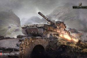 FV215b, World of Tanks, Tank, Artwork