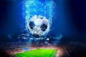 soccer ball, Digital art