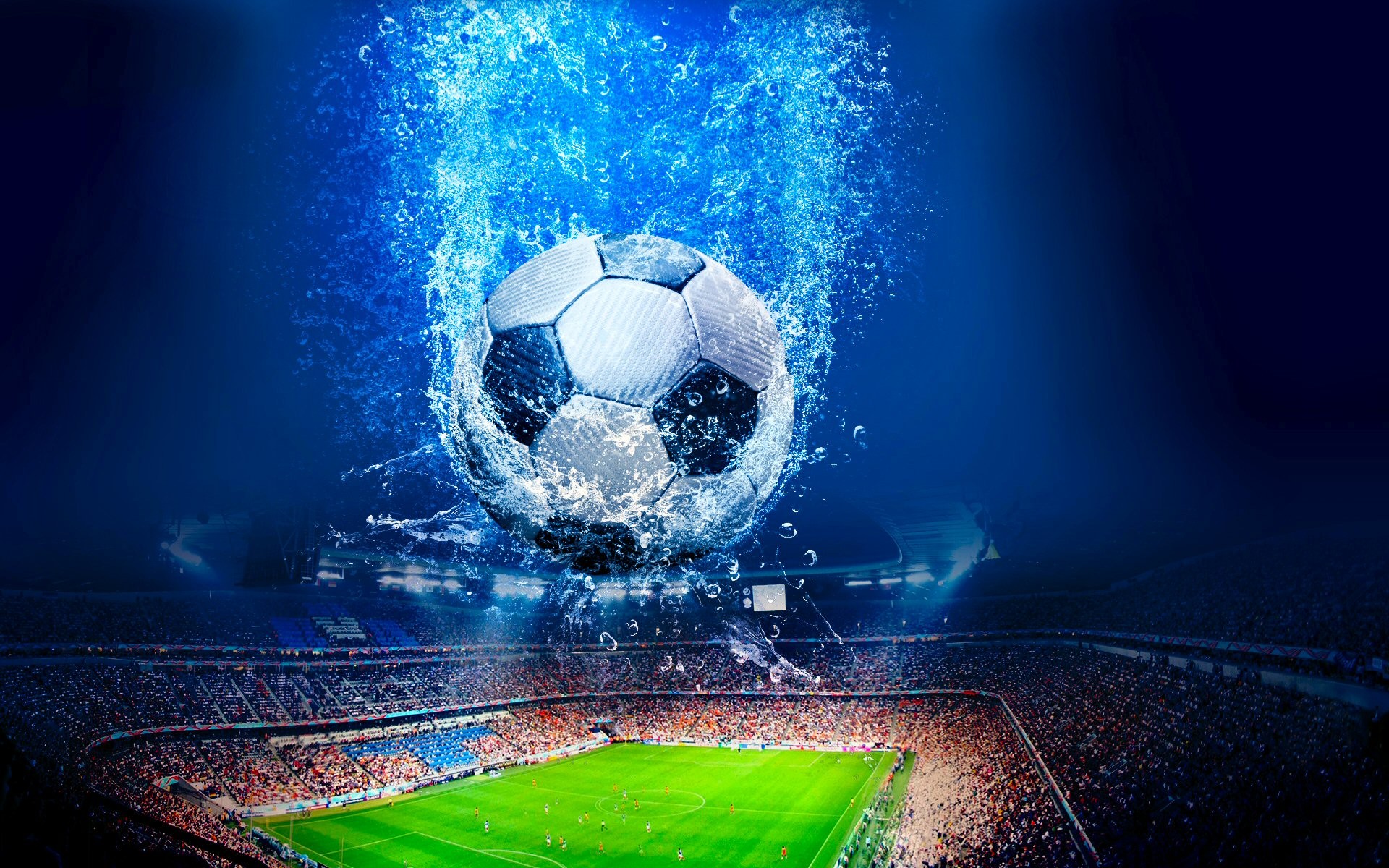 soccer ball, Digital art Wallpapers HD / Desktop and Mobile Backgrounds