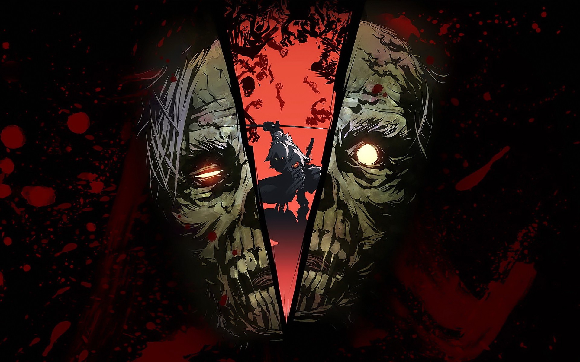 artwork, Zombies Wallpaper