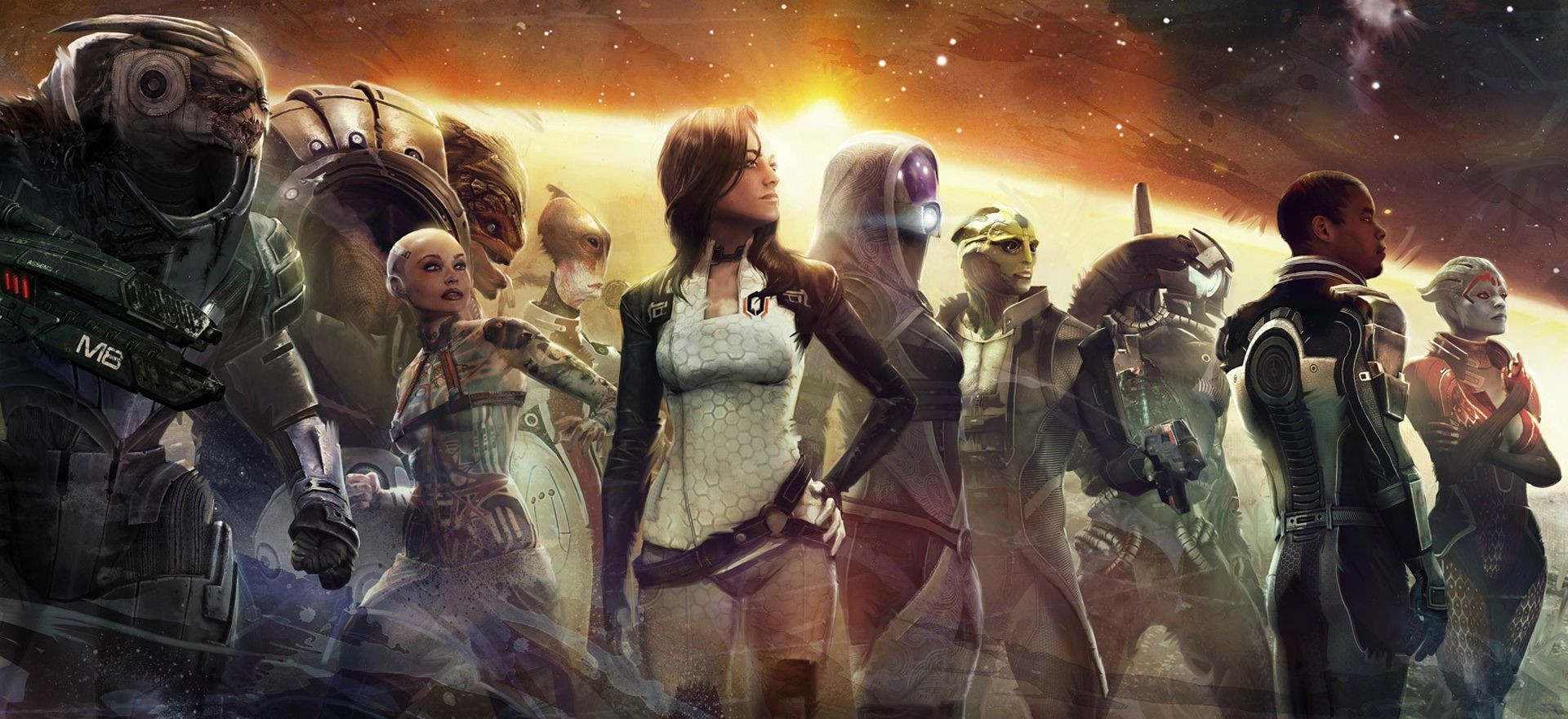 video game characters, Miranda Lawson, Mass Effect, Mass Effect 2, Video games Wallpaper