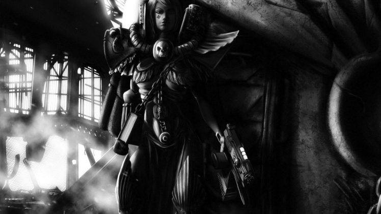 Warhammer 40, 000, Sisters of Battle HD Wallpaper Desktop Background