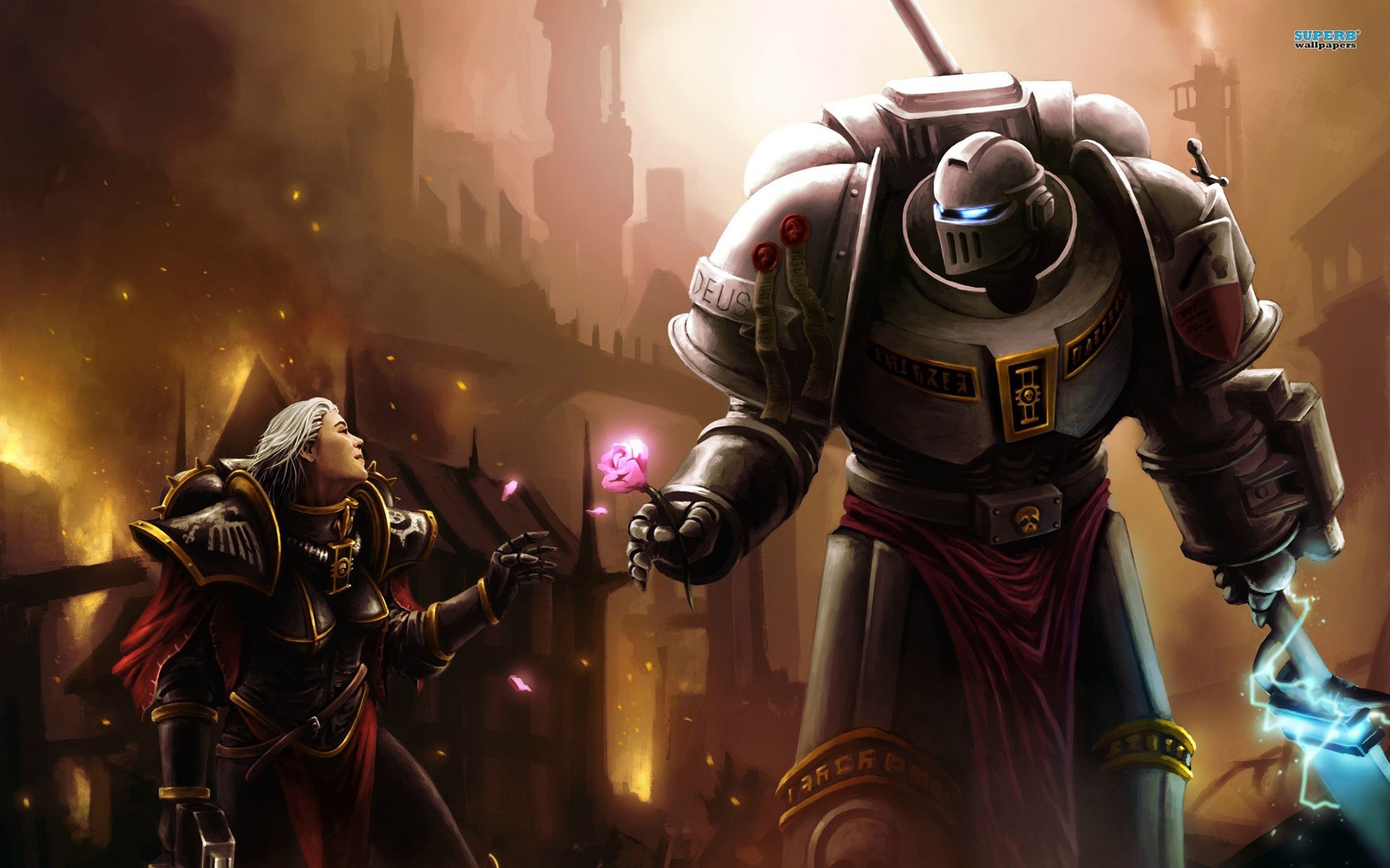 Warhammer 40, 000, Grey Knight, Adepta Sororitas Wallpaper