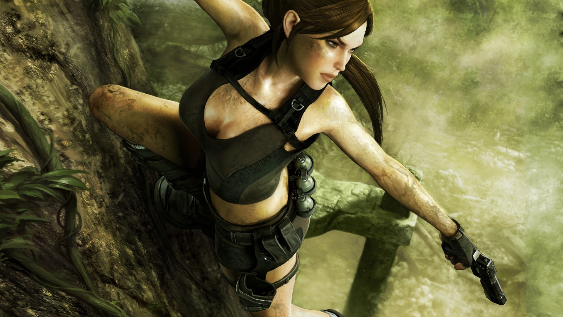 Lara Croft, Tomb Raider, Video games, Artwork Wallpaper