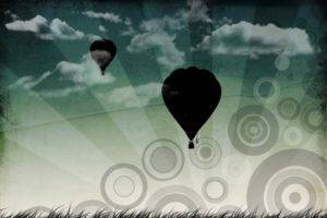 artwork, Hot air balloons, Circle