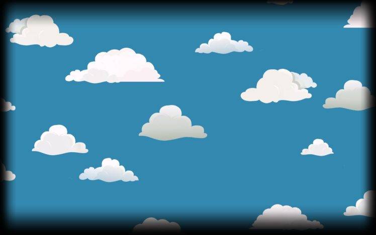 clouds, Artwork, Minimalism HD Wallpaper Desktop Background