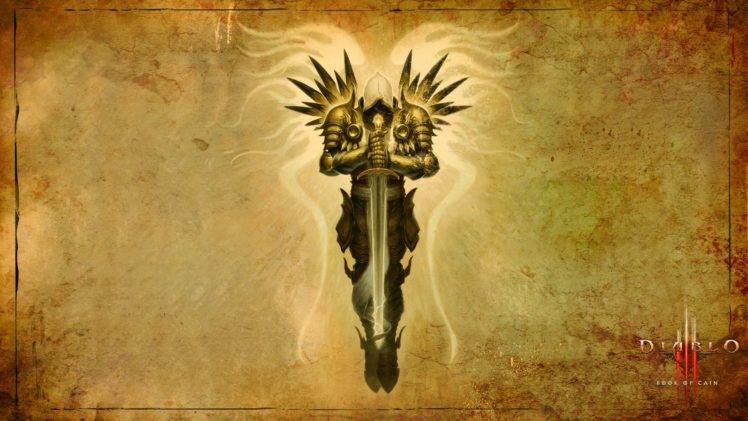Tyrael, Diablo III, Diablo, Video games, Blizzard Entertainment HD Wallpaper Desktop Background
