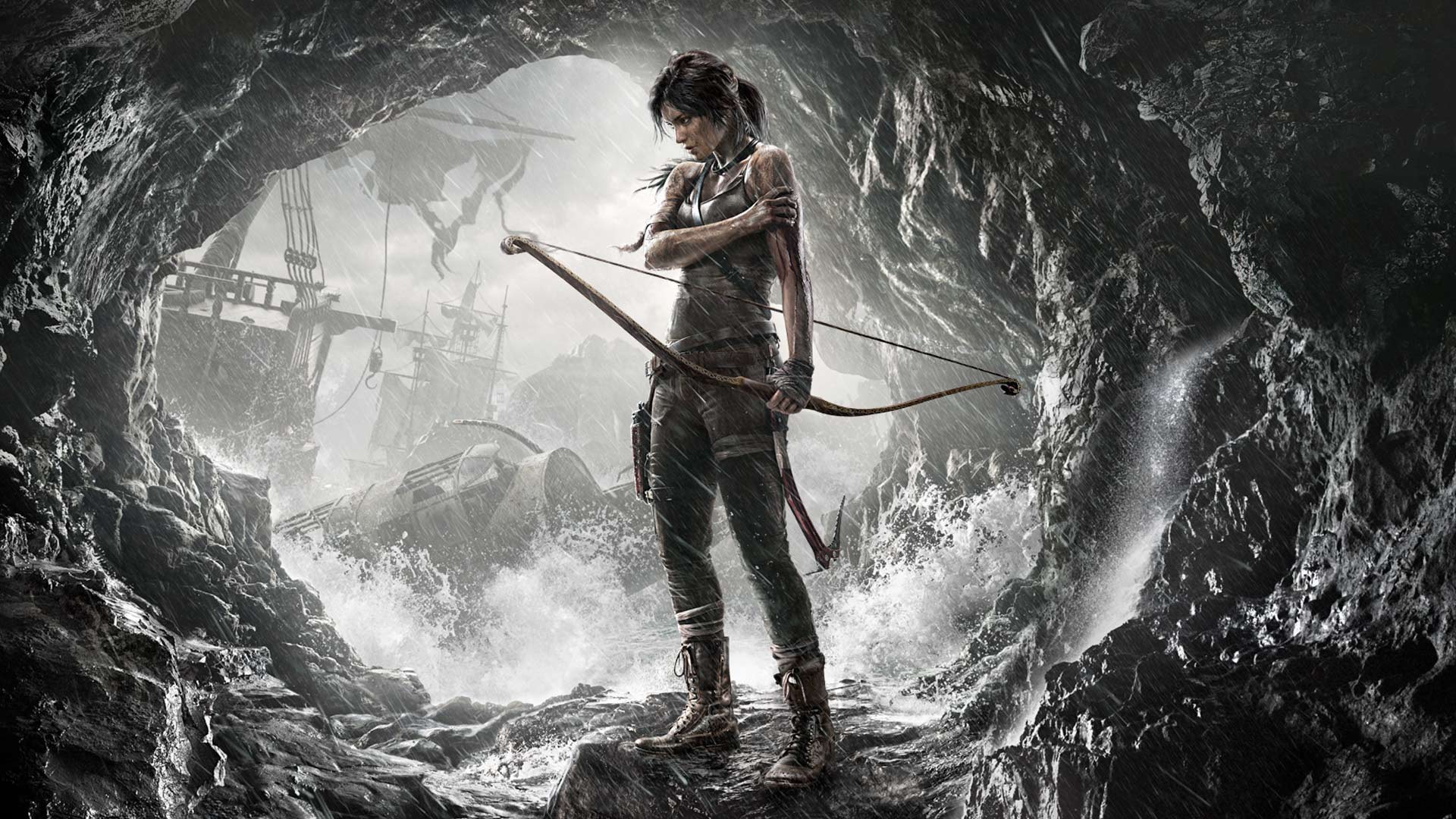 Tomb Raider, Archer, Hair bows Wallpaper