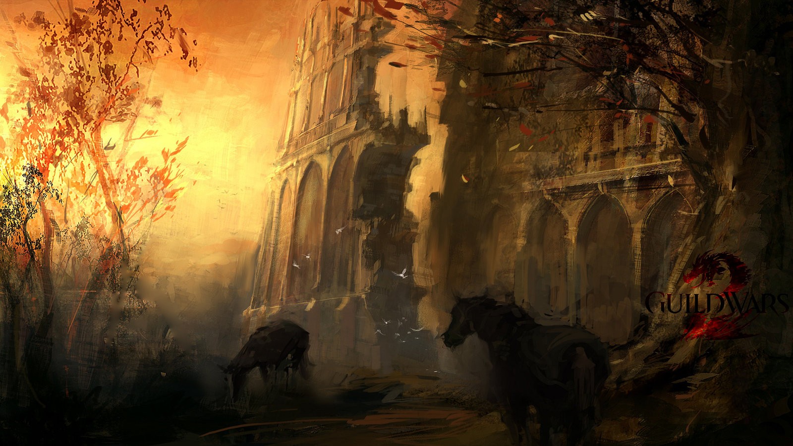 Guild Wars 2 Artwork Ascalon Catacombs AngelicBond Wallpapers HD 