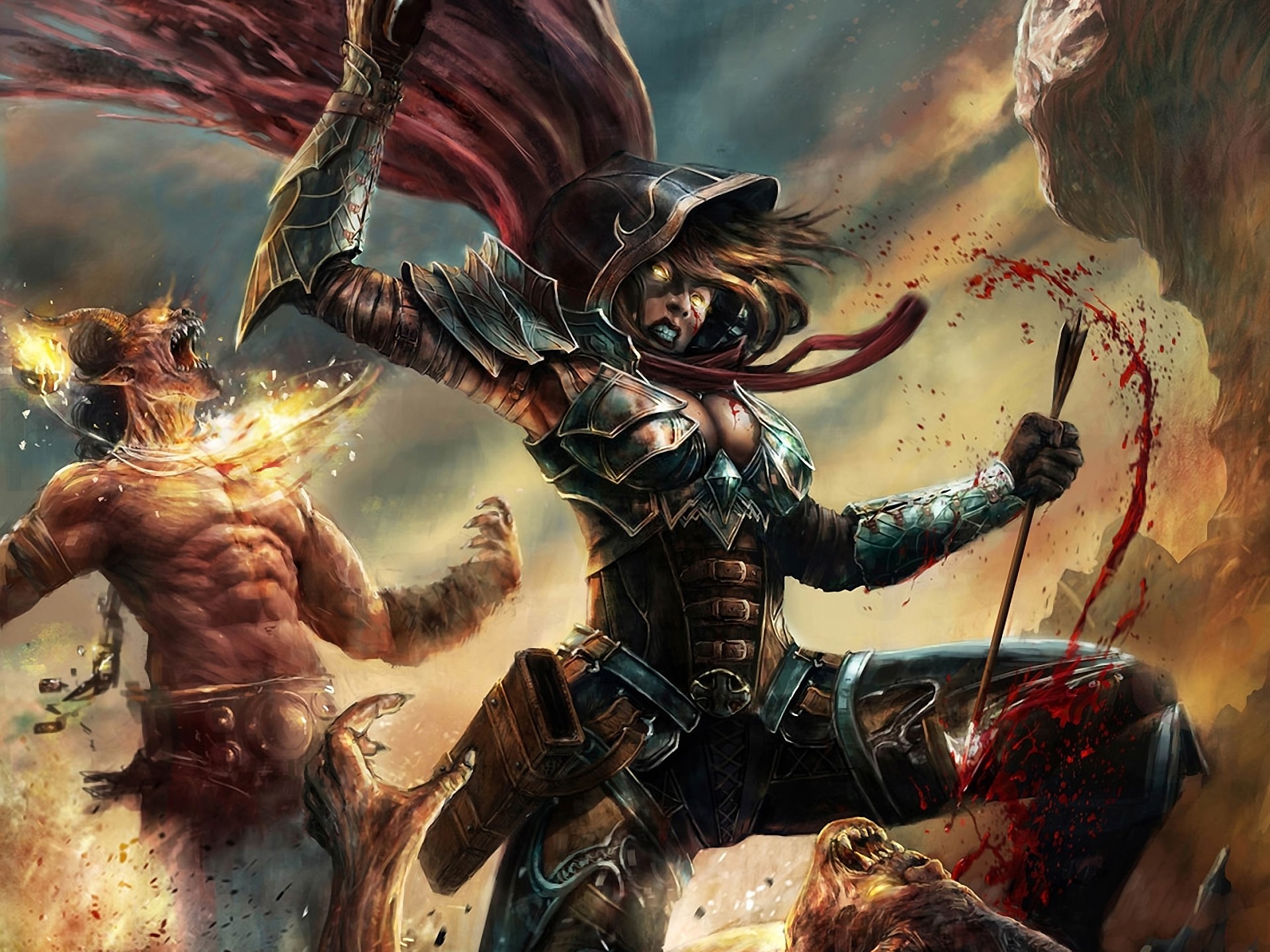 Diablo III, Demon Wallpaper