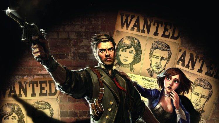 BioShock, BioShock Infinite, Booker DeWitt, Elizabeth (BioShock) HD Wallpaper Desktop Background