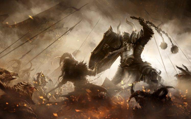 knight, Creature, Battlefields HD Wallpaper Desktop Background