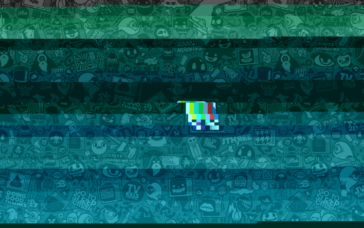 glitch art, Jared Nickerson, Test patterns HD Wallpaper Desktop Background