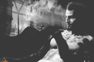 Deus Ex: Human Revolution, Smoking, Artwork, Adam Jensen