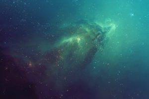 digital art, Space, Nebula, Stars