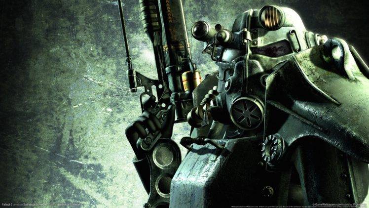 Fallout 3, Power armor HD Wallpaper Desktop Background