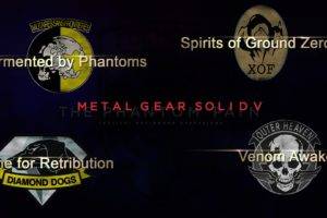 Metal Gear Solid V: The Phantom Pain, Metal Gear Solid V: Ground Zeroes, Metal Gear Solid