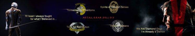 Metal Gear Solid V: The Phantom Pain, Metal Gear Solid V: Ground Zeroes, Metal Gear Solid HD Wallpaper Desktop Background