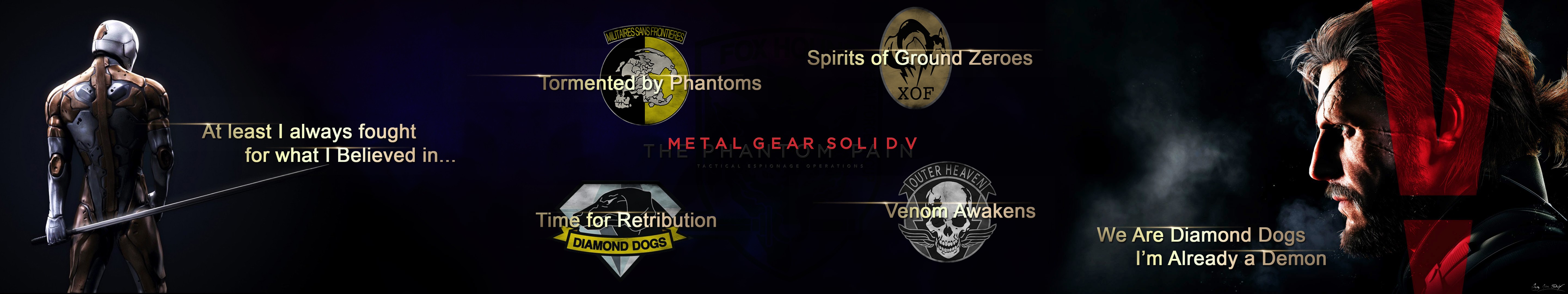 Metal Gear Solid V: The Phantom Pain, Metal Gear Solid V: Ground Zeroes, Metal Gear Solid Wallpaper