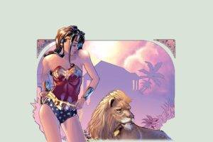 artwork, Wonder Woman, Superheroines